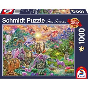 Picture of Enchanted Dragon Land (Jigsaw 1000pc)