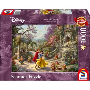 Picture of Thomas Kinkade: Disney Snow White Dancing with the Prince (Jigsaw 1000pc)