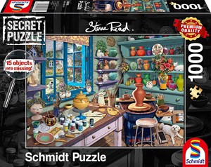 Picture of Secret Puzzle: Artist studio (1000 pc)