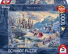 Picture of Disney - The Beauty And the Beast Winter - Thomas Kinkade (Jigsaw 1000pc)
