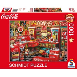 Picture of Coca Cola A History Nostalgia Store Visit (Jigsaw 1000pc)