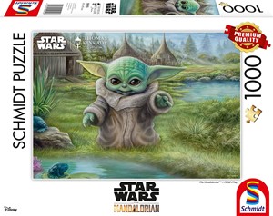 Picture of Star Wars The Mandalorian - Childs Play Thomas Kinkade (1000pc) Jigsaw