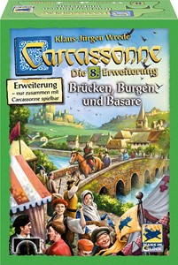 Picture of Carcassonne: Bridges, Castles, and Bazaars (2015) German + English Rules - German