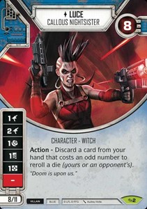 Picture of Luce - Callous Nightsister Comes With Dice