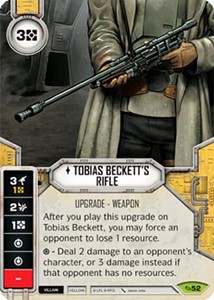 Picture of Tobias Beckett's Rifle Comes With Dice