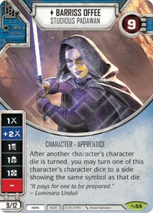 Picture of Barriss Offee - Studious Padawan Comes With Dice