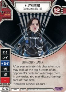 Picture of Jyn Erso - Daring Infiltrator Comes With Dice