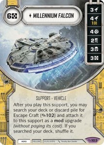 Picture of Millennium Falcon Comes With Dice