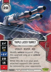 Picture of Triple Laser Turret Comes With Dice