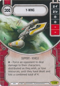 Picture of Y-Wing Comes With Dice