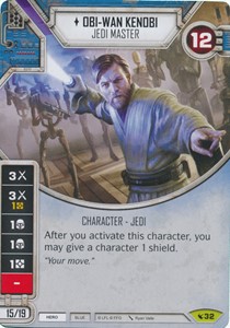 Picture of Obi-Wan Kenobi - Jedi Master Comes With Dice