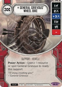 Picture of  General Grievous' Wheel Bike Comes With Dice