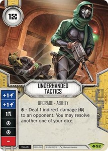 Picture of  Underhanded Tactics Comes With Dice