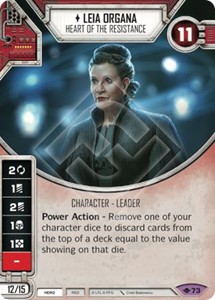Picture of  Leia Organa - Heart of the Resistance Comes With Dice