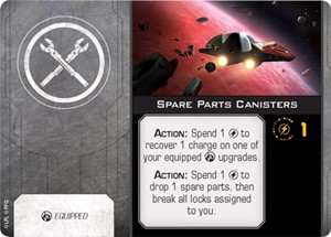 Picture of Spare Parts Canisters + Token