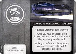 Picture of Lando's Millennium Falcon