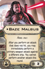 Picture of Baze Malbus (X-Wing 1.0)