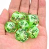 Picture of Spring Verdant Green Leaves Dice Set