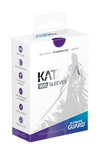 Picture of Purple Katana Sleeves (100ct) Standard Size Ultimate Guard