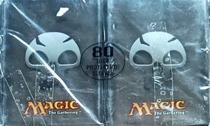 Picture of Ultra Pro Black Mana Symbol Sleeves (80)