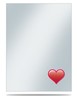 Picture of Ultra Pro "Heart" Emoji Iver Sleeves Standard Size