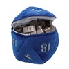 Picture of D20 Plush Dice Bag - Blue
