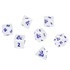 Picture of Heavy Metal Icewind Dale 7 RPG Dice Set for Dungeons & Dragons: White