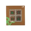 Picture of Heavy Metal Fall 21 Copper and Green D6 Dice Set for Dungeons & Dragons