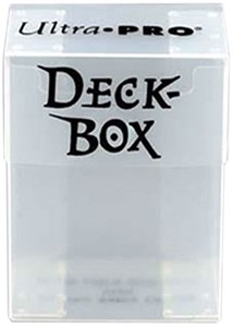 Picture of Ultra Pro Clear Deck box