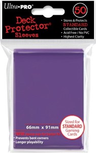 Picture of Deck Protector Sleeves Purple Standard