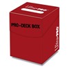 Picture of Red PRO-100+ Deck Box Ultra Pro