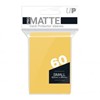 Picture of Ultra Pro Yellow Pro-Matte Small Ultra Pro Yellow Pro-Matte Small Japanese Size Sleeves (60 ct)