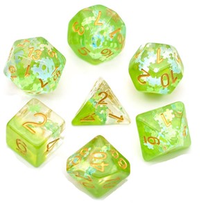 Picture of Green Jigsaw Dice Set