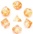 Picture of Orange Butterfly Dice Set