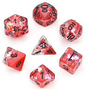 Picture of Red Jigsaw Dice Set