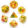 Picture of Mixed Color Pearl Filled Dice