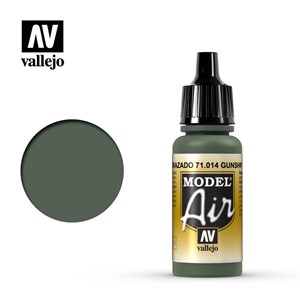 Picture of Vallejo Model Air 17ml - Gunship Green