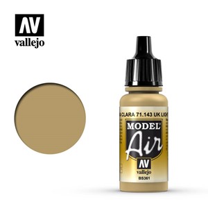 Picture of Vallejo Model Air 17ml  - UK Light Stone 61