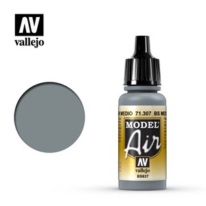 Picture of Vallejo Model Air 17ml - BS Medium Sea Grey