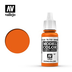Picture of Vallejo Model Color 17ml - Fluorescent Orange