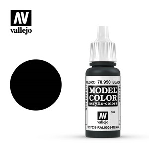 Picture of Vallejo Model Color 17ml - Matt Black