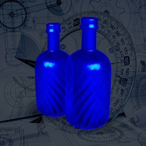 Picture of Upgrade Your Games 10 x Blue Bottle Tokens