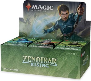 Picture of Zendikar Rising Draft Booster Display Box (36 packs)