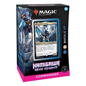 Picture of Kamigawa Neon Dynasty Commander Deck Buckle Up - Pre-Order*.