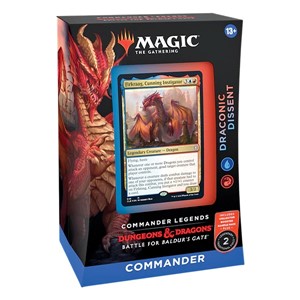 Picture of Commander Legends Baldur's Gate Commander Deck Draconic Dissent - Magic The Gathering