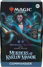 Picture of Murders at Karlov Manor Commander Deck Revenant Recon Magic The Gathering