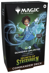 Picture of Quandrix Unlimited Commander Deck Secrets of Strixhaven Magic the Gathering