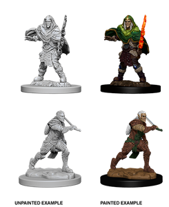 Picture of Elf Male Fighter Dungeons and Dragons Nolzur's Marvelous Unpainted Minis