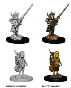 Picture of Halfling Male Fighter Dungeons and Dragons Nolzur's Marvelous Unpainted Minis