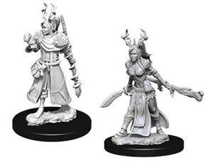 Picture of Human Female Druid Dungeons and Dragons Nolzur's Marvelous Unpainted Miniatures